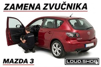 Komplet Zvučnika za Mazda 3 (2003-2009)