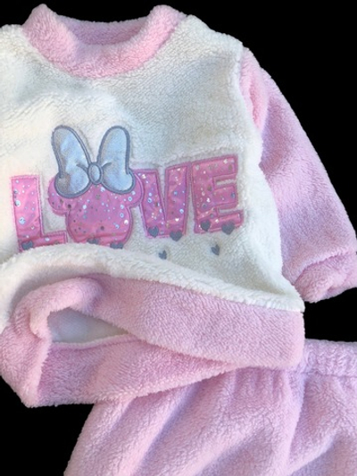 Костюм 2в1: світшот, штани "Love" махра, начос ТМ "Murat Baby"