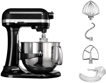 Планетарний міксер KitchenAid Artisan 5KSM7580XEOB із підйомною чашею чорний