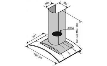 Витяжка VENTOLUX FERRARA 90