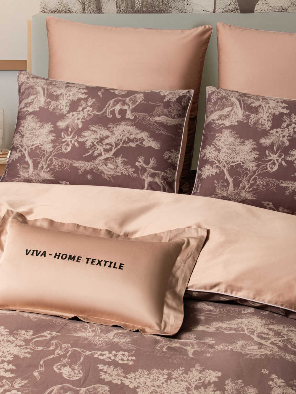 Комплект постельного белья Сатин Премиум CPA049