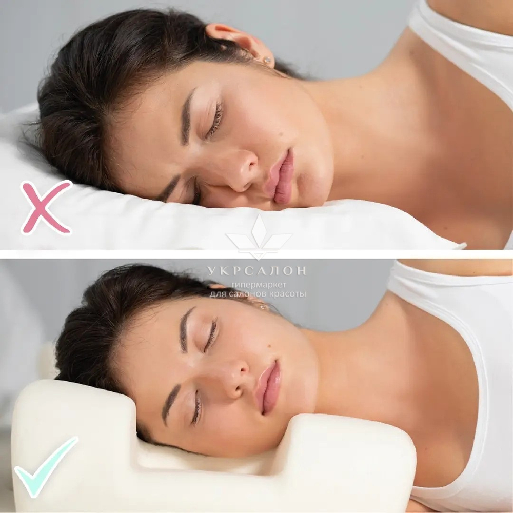 Ортопедическая подушка Beauty Balance от морщин сна и утренней отечности М1 (Memory Foam), тенсел
