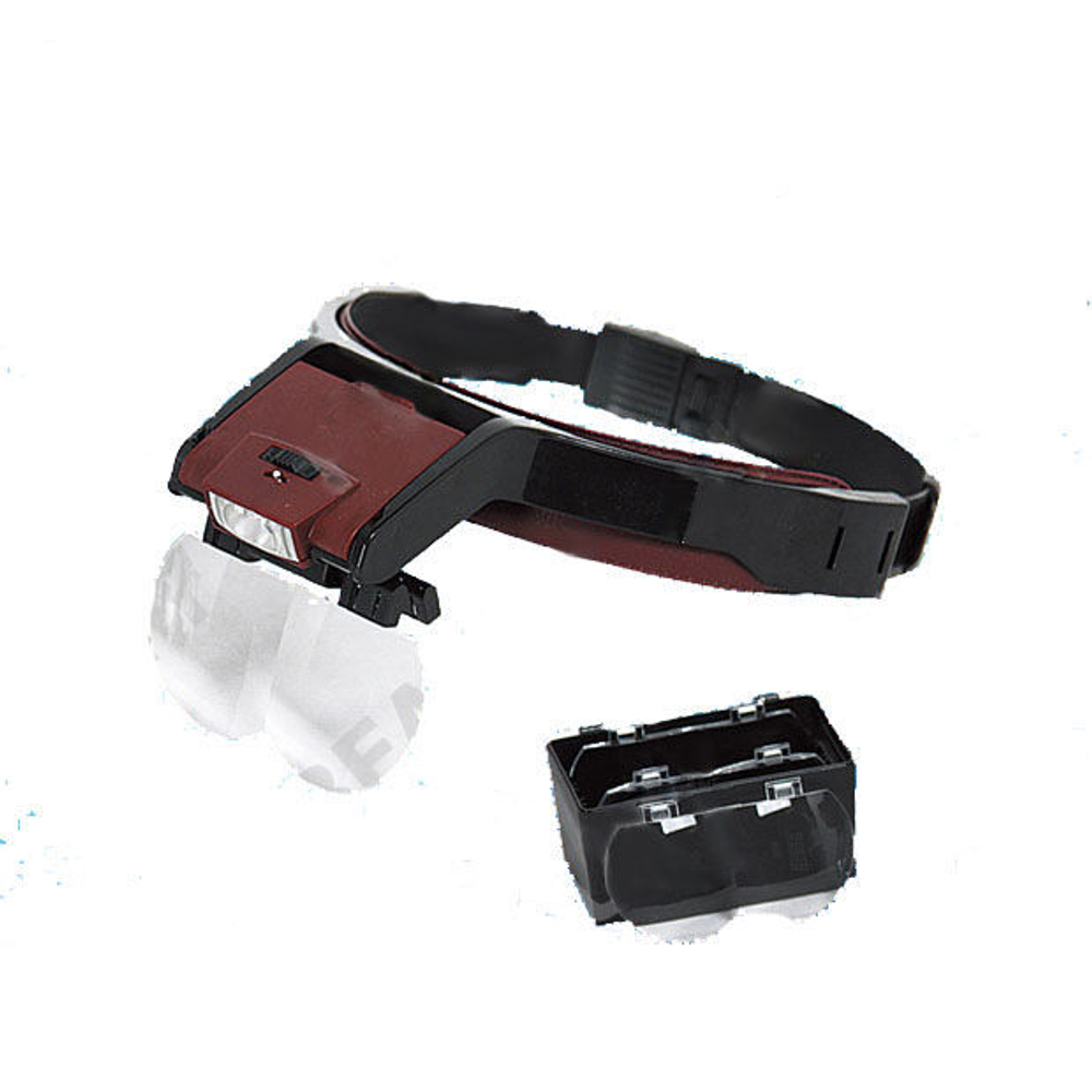 Лампа-лупа налобная 289