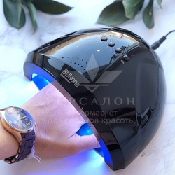 Лампа для манікюру led + uv sun one, 48w