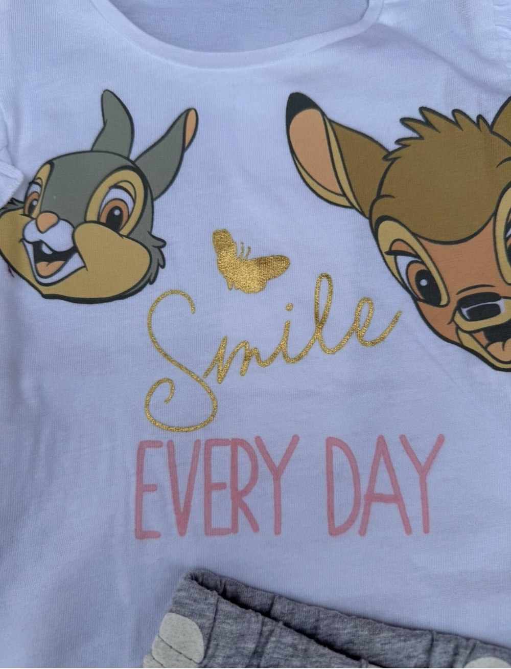 Костюм 2в1: футболка, шорти "Smile", бавовна ТМ "Disney"