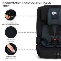 Автокрісло дитяче Kinderkraft Safety Fix 2 i-Size 1/2/3 (9-36 кг)