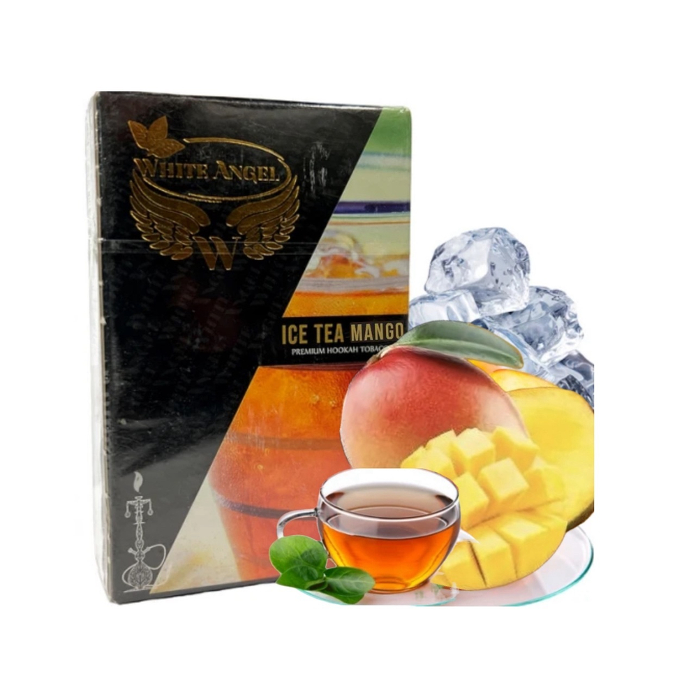 Табак White Angel Ice Tea Mango (Айс Чай Манго) 50г Срок годности истёк