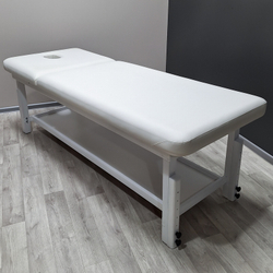 Стаціонарний масажний стіл KP-11 White