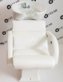 Кресло-мойка Lady One White