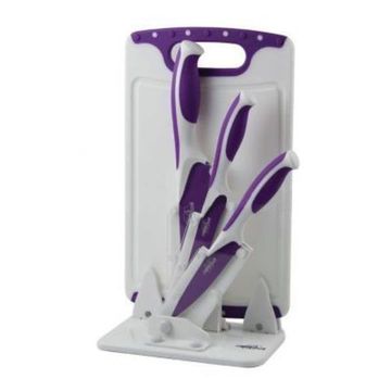 Набір ножів Barton Steel BS 9014 CB violet