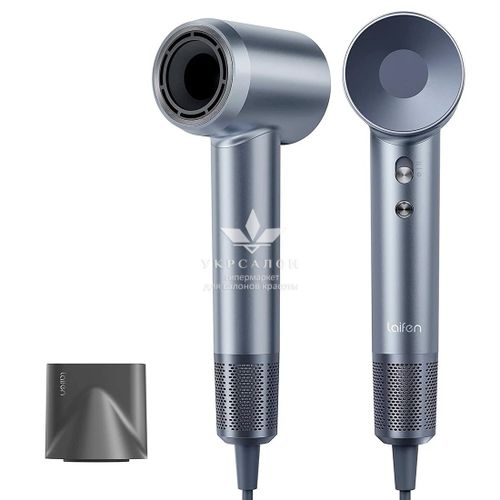 Фен Laifen профессиональный с ионизацией, 1 насадка, серый