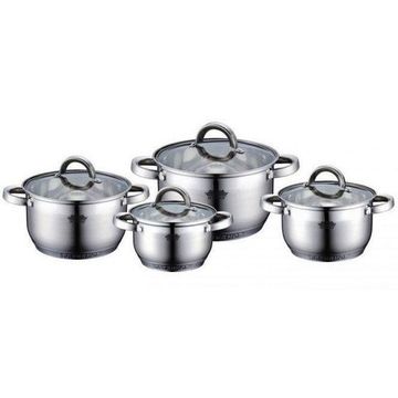 Набір каструль 8 попер. Peterhof PH-15805 (2,1 л. 2,9 л. 3,9 л. 6,5 л.)