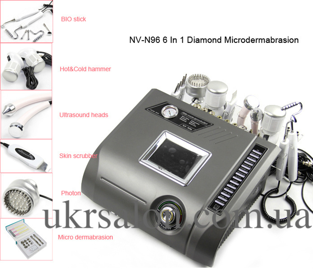 Косметологічний комбайн 6 в 1 Nevada Robust 9.6