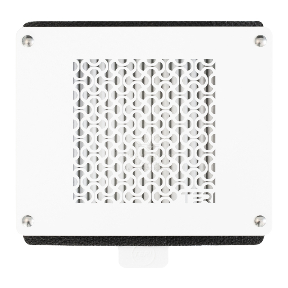Врізна манікюрна витяжка з HEPA фільтром Teri 800 лівостороння біла (решітка біла)