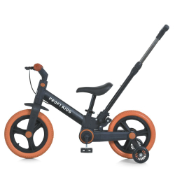 Дитячий велосипед-трансформер Profi Kids MB 1021 з батьківською ручкою