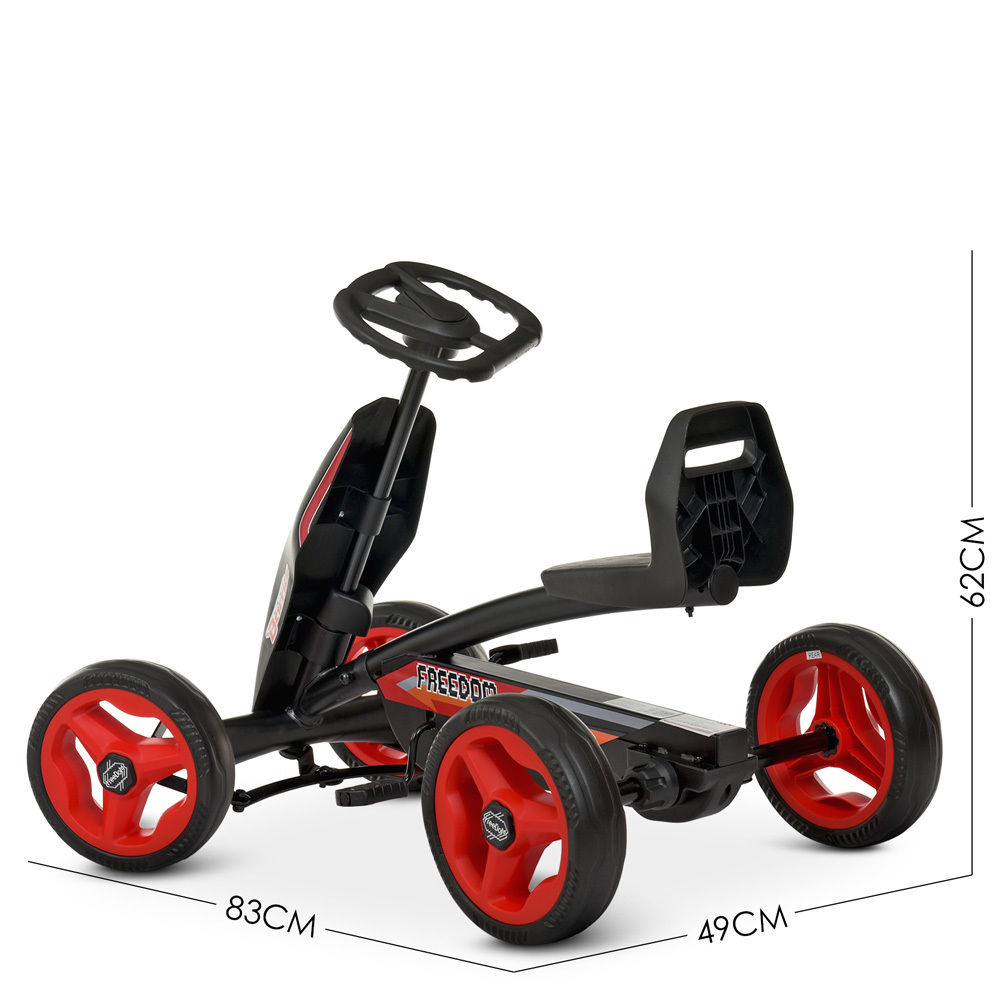 Детский спортивный картинг/веломобиль/машина на педалях Bambi M 4276E