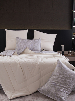 Комплект постельного белья Сатин Velouria Luxe с Одеялом VL002