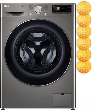 Пральна машина вузька LG F2V5HS2PW