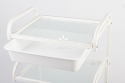 Косметологічний візок S3-l-w білий