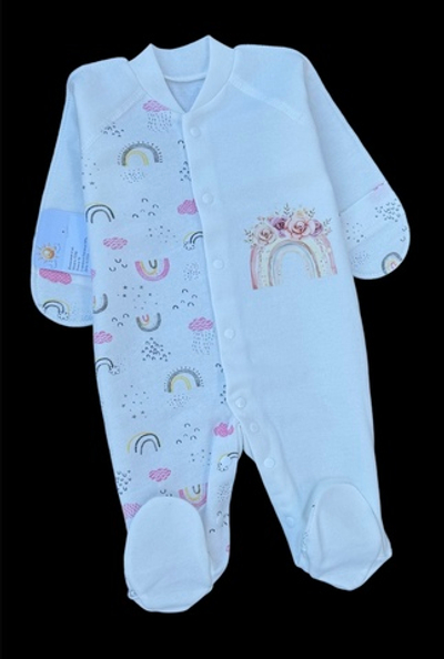 Чоловічок "Rainbow", футер ТМ "Happy TOT" (56 см)