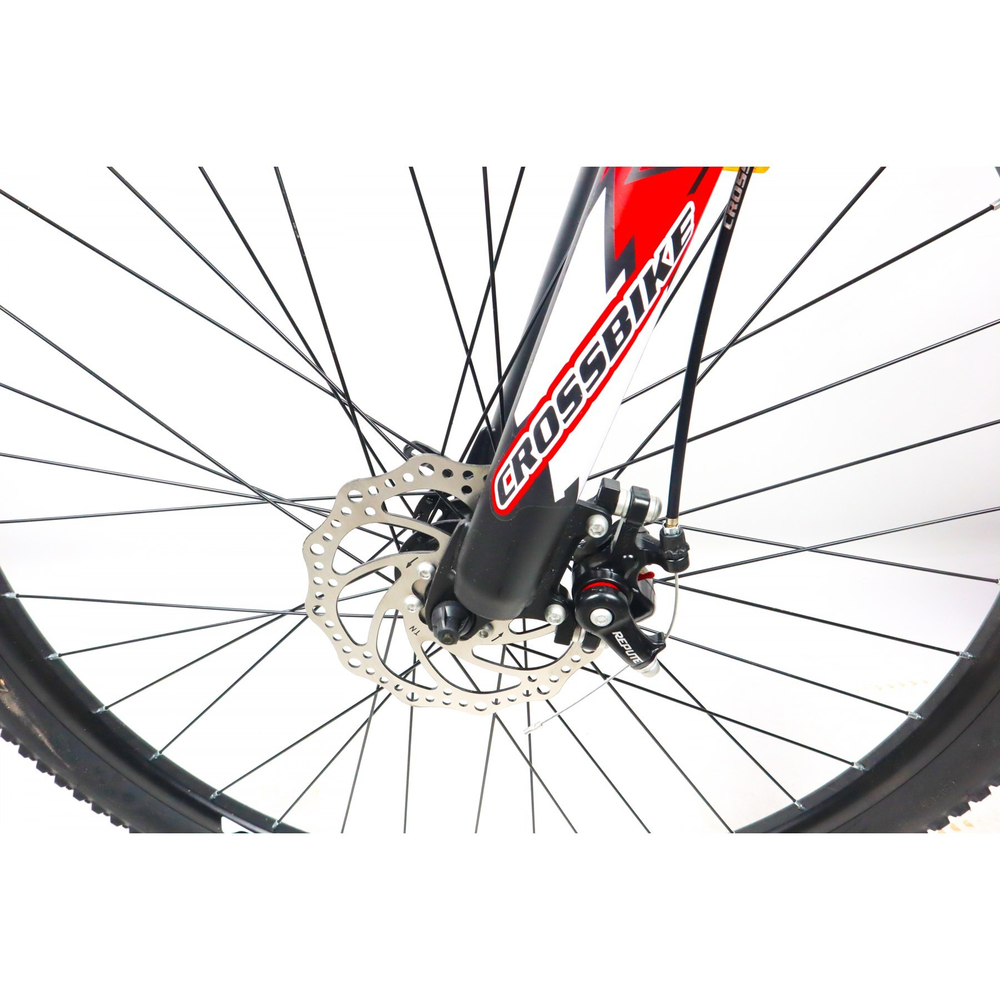 Велосипед гірський 27.5 дюймів CrossBike Racer 2022, рама 19"