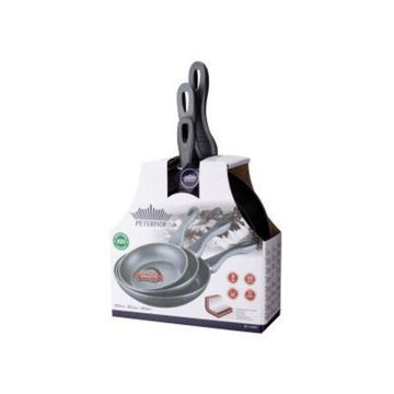 Набір сковорідок Peterhof PH 15498 мармур 3шт.