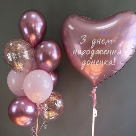 Кульки на день народження доньки