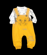 Напівкомбінезон з регланом "Сімба", двунитка, бавовна ТМ "Murat Baby" (74 см)