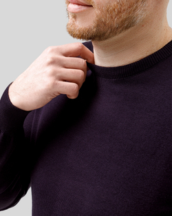 Джемпер чоловічий темно-фіолетовий (арт. 7662300202)