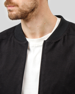 Бомбер чоловічий Casual чорний (арт. 6862300101)