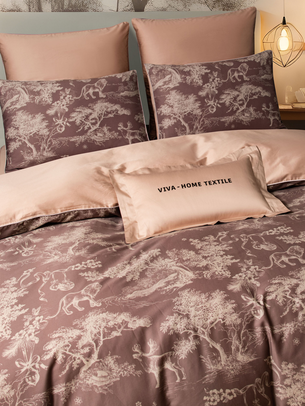 Комплект постельного белья Сатин Премиум CPA049