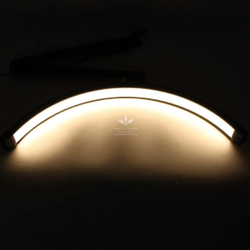 Безтіньова Led лампа для бьюті майстра універсальна AND, 40 Вт, чорна