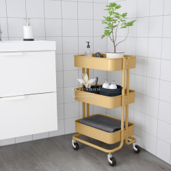 Косметологічний візок Raskog Loft жовтий