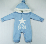 Комбінезон з капюшоном "Little Star", вовна Мериноса ТМ "Nipperland" (74 см)