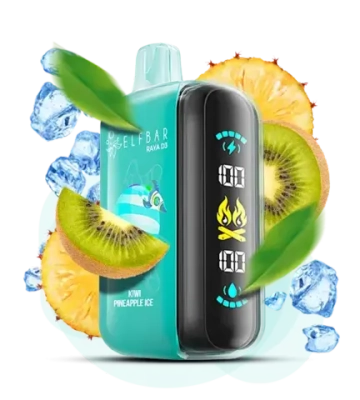 Elf Bar Raya D3 - Kiwi Pineapple Ice (5% nic)