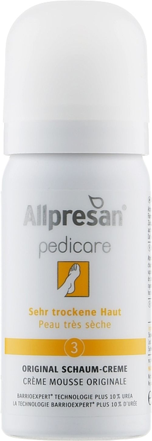 Крем-піна для дуже сухої та грубої шкіри стоп allpresan №3, 35 мл