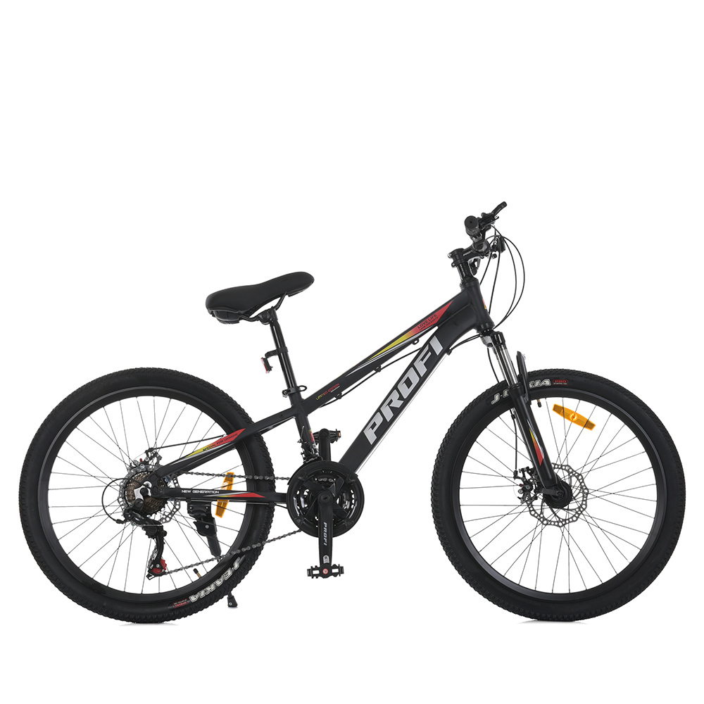 Велосипед гірський підлітковий Profi MTB2401 24 дюйми алюмінієвий