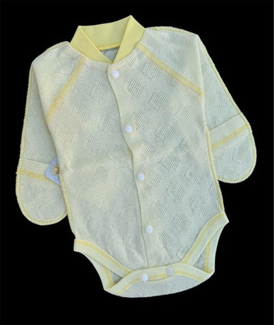 Боді з довгим рукавом, рібана трансфер ТМ "Happy ToT"