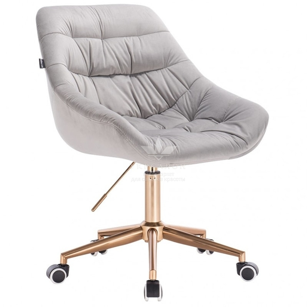 Стільчик майстра Relax velor gold