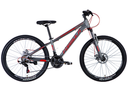 Велосипед горный алюминиевый 26 дюймов Formula Motion DD 2024, рама 13"