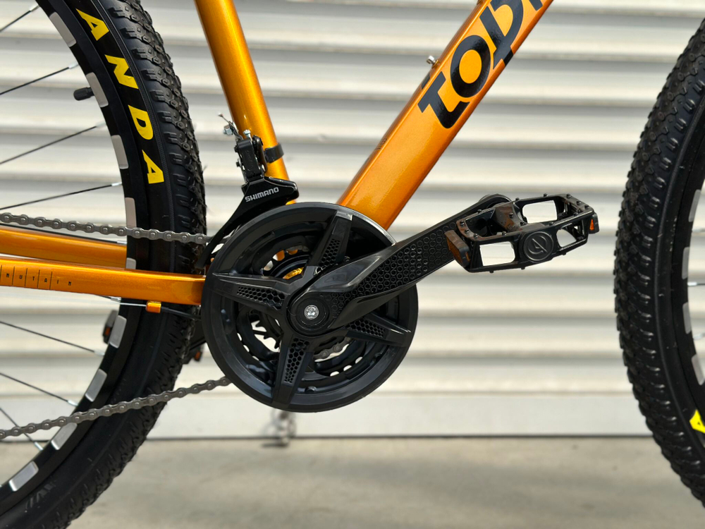 Велосипед горный алюминиевый 29 дюймов Toprider 670 оборудование Shimano рама 21"