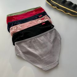 Cліпи в рубчик з мереживом