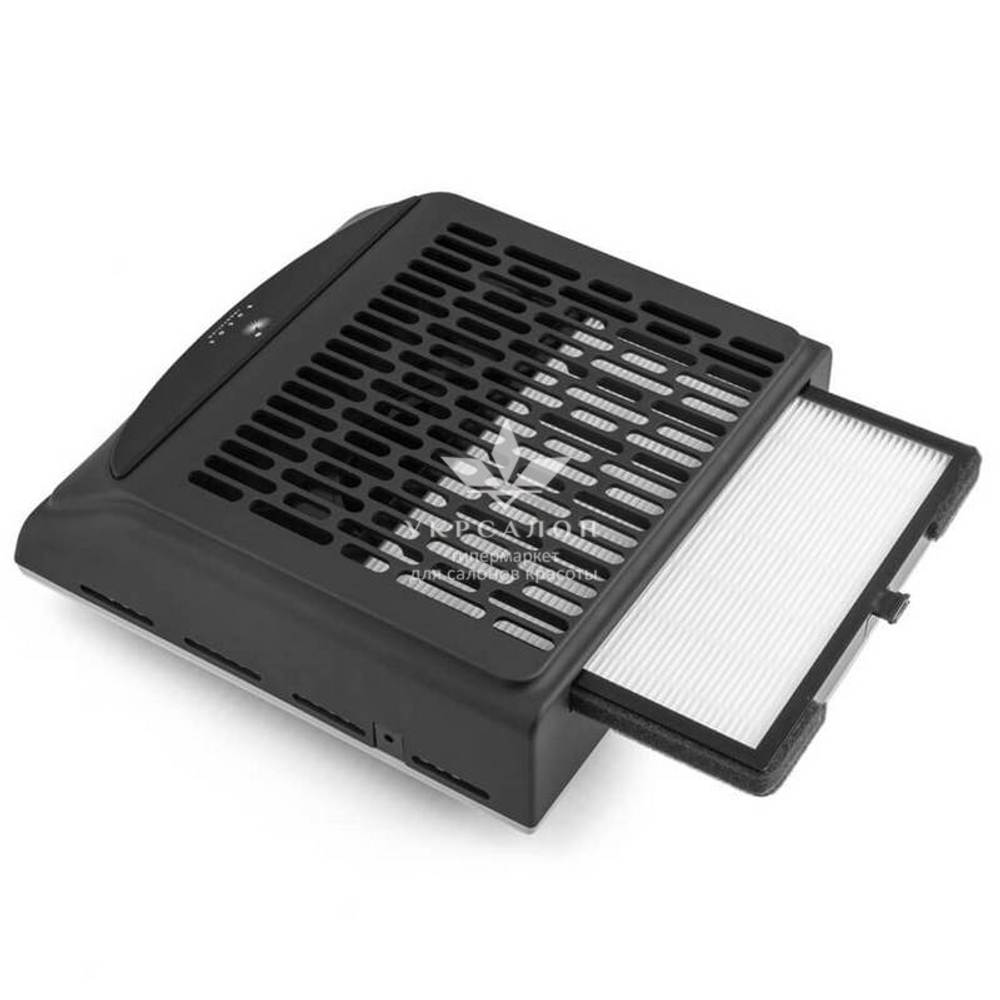 Вытяжка для маникюра с Hepa фильтром Bucos Cyclone V2 Black 100W (оригинал)