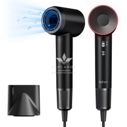 Фен Laifen професійний з іонізацією, 1 насадка, чорний