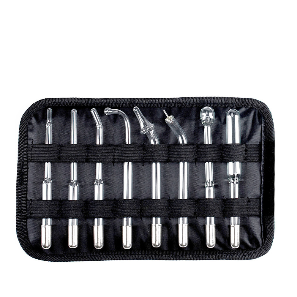 Набор электродов для дарсонвалей Darsonval (8 шт) в футляре