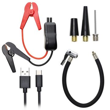 Пусковий Пристрій для Авто з Автокомпресором 3in1 4smarts Jump Starter Power Bank PitStop 8800mAh + Compressor and Torch Black