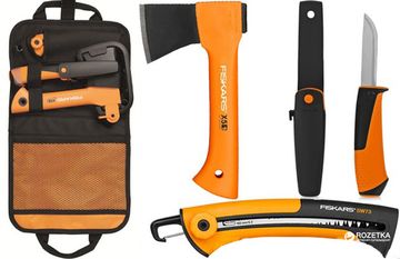 Подарунковий набір туриста Fiskars Camping set (сокира