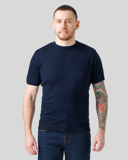 Футболка чоловіча темно-синя (арт. 7462300110)