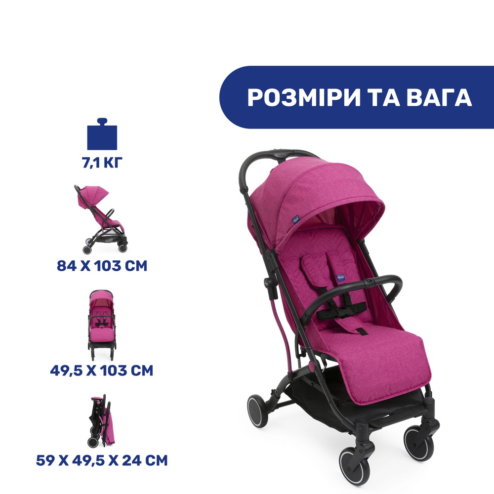 Прогулянкова коляска Chicco Trolley Me