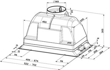 Витяжка FABER INCA PLUS HCS LED X A52 FB EXP